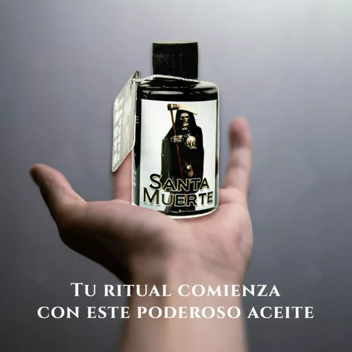 Aceite Espiritual Santa Muerte Negra Rituales Consagracion 2