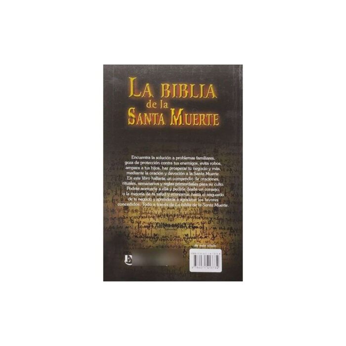 Santa Muerte Roja Transparente 15cm +libro Sanación Y Salud