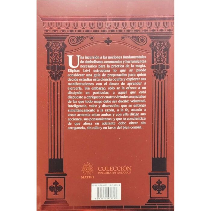 Libro Alta Magia Eliphas Levi Alquimia Ocultismo Hermetismo