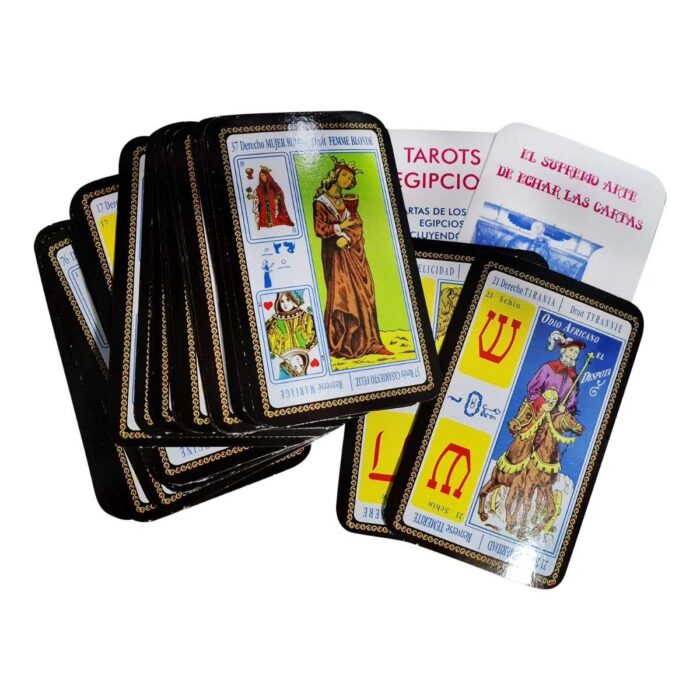 Libro Egipcio Plastificado Supremo Arte De Echar Cartas +pdf