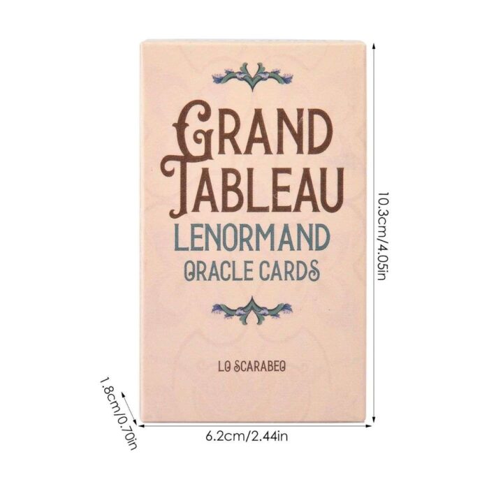 Oraculo Lenormand 36 Cartas + Instructivo Impreso En Español