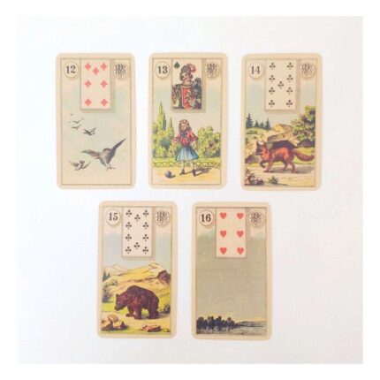 Oraculo Lenormand 36 Cartas + Instructivo Impreso En Español