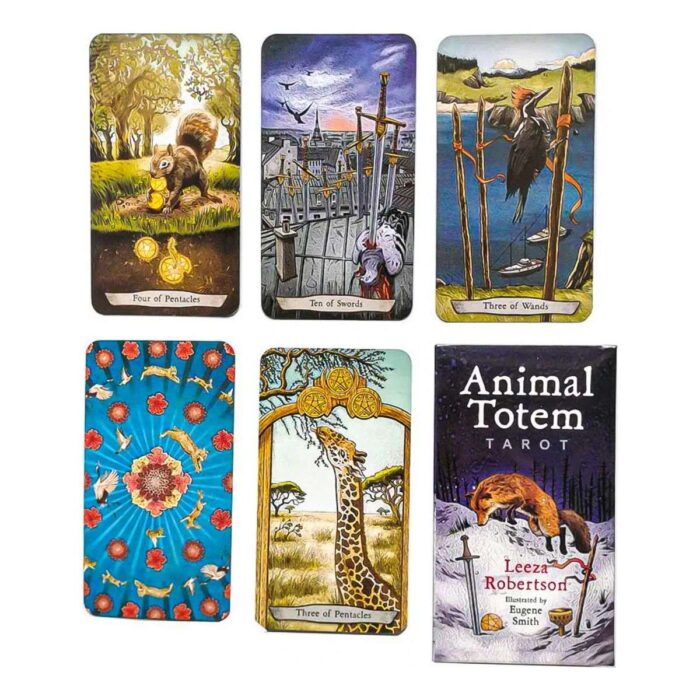 Cartas Tarot De Los Animales Totemicos Español Matiri +guia