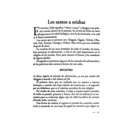 Libro Santería Cubana Santos Y Orishas Recetas Y Oraciones