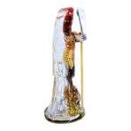Santa Muerte 7 Potencias Semillas Transparente 15cm+libro
