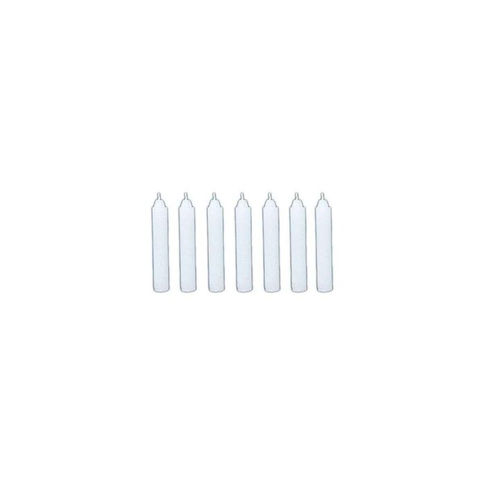 velas cabitos blancas 100 piezas – para rituales, rezos y ofrendas