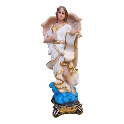 Figura Arcángel Gabriel 30 Cm Ojos De Cristal Angel Gabriel