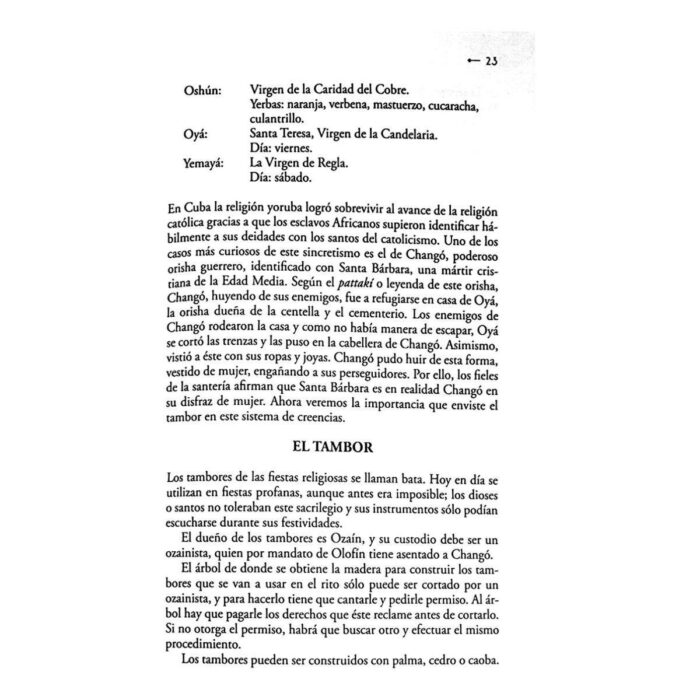 Libro Santería Cubana Santos Y Orishas Recetas Y Oraciones