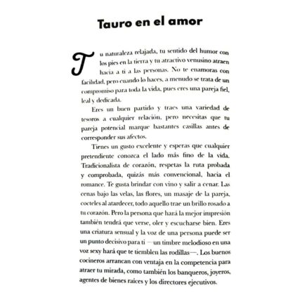 Tauro Signos Zodiacales Libros De Astrología Compatibilidad