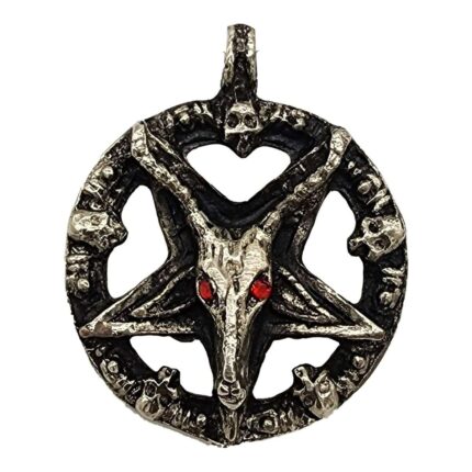 Dije Baphomet Acero Inoxidable Cromado Dominio Exito Poder