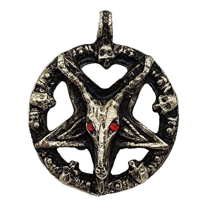 Dije Baphomet Acero Inoxidable Cromado Dominio Exito Poder
