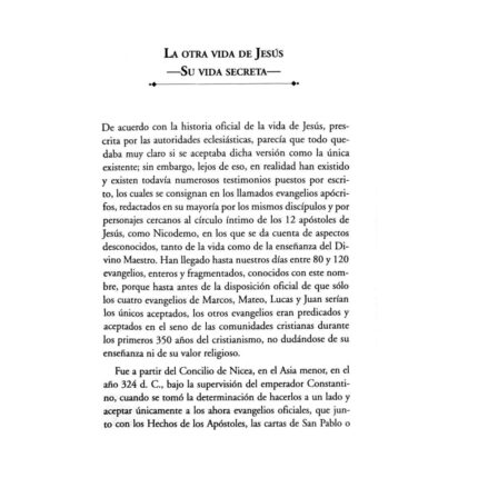 Libro La Vida Secreta De Jesus Secretos Historia Religión
