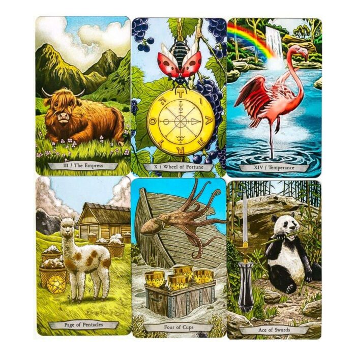 Cartas Tarot De Los Animales Totemicos Español Matiri +guia