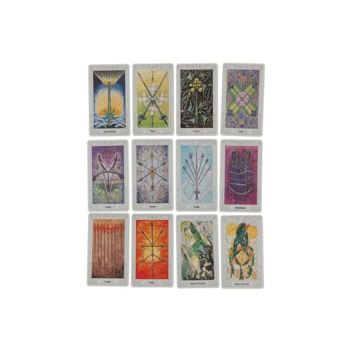 Mazo Tarot De Thoth 78 Cartas Plastificadas + Libro Pdf