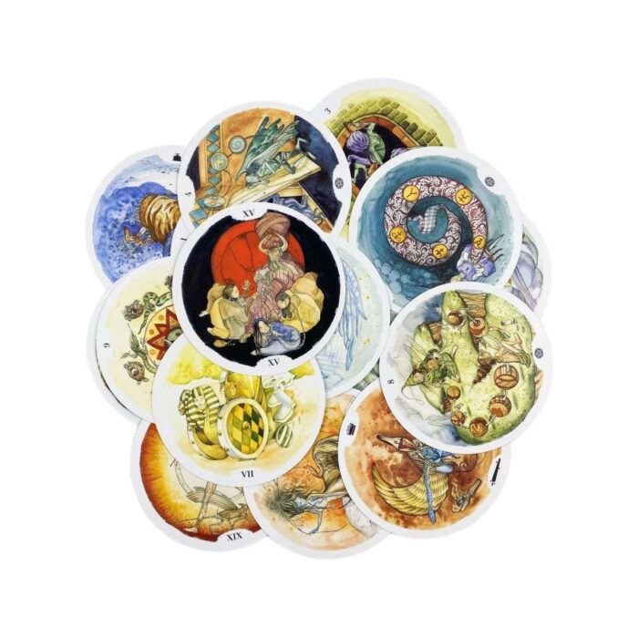Oraculo Cartas Tarot Circulo De La Vida Redondo Tarot Hadas