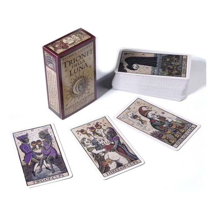 Cartas Tarot De La Luna Trionfi Della Luna 78 Cartas + Guía