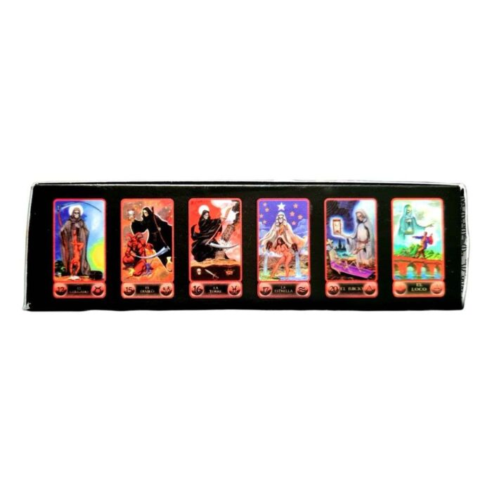 Tarot Santa Muerte Orig Plastificado 80 Cartas+instructivo