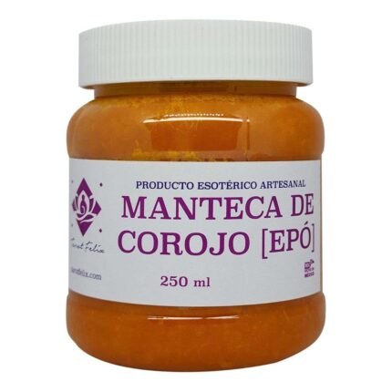 Manteca De Corojo Original Ofrendas Santería Ifa 250 Ml
