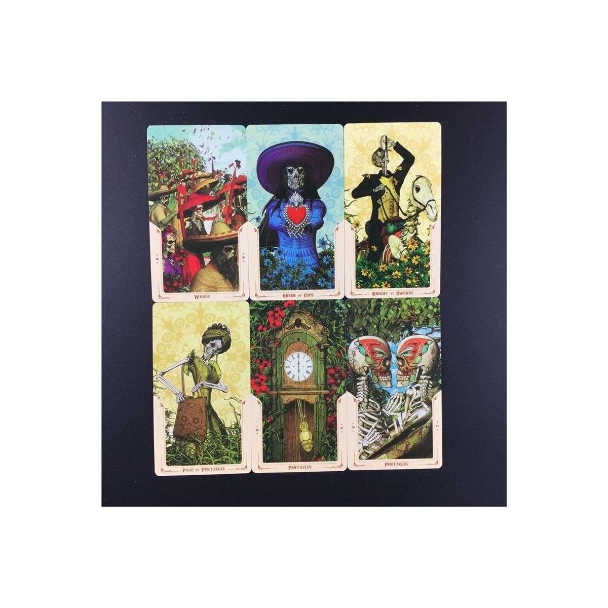 Cartas Tarot Santa Muerte 78 Cartas + Guía Español