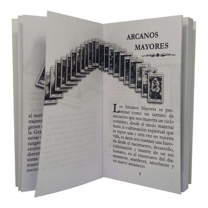 Mazo Cartas Tarot De Marsella Manual Español Original Matiri