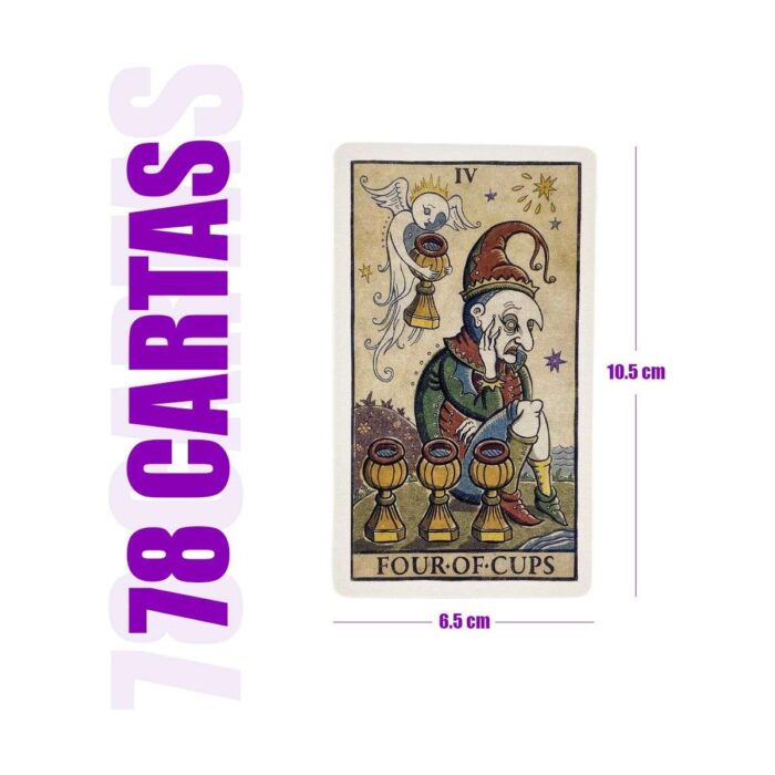 Cartas Tarot De La Luna Trionfi Della Luna 78 Cartas + Guía