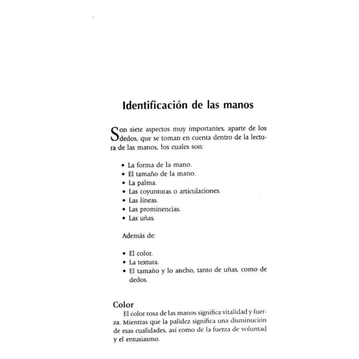 Libro Metodo Completo De La Lectura De La Mano Quiromancia