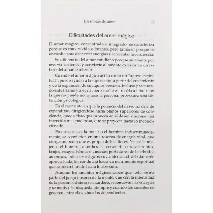 Libro Magia Amorosa Los Rituales Del Amor Mistico Y Sensual