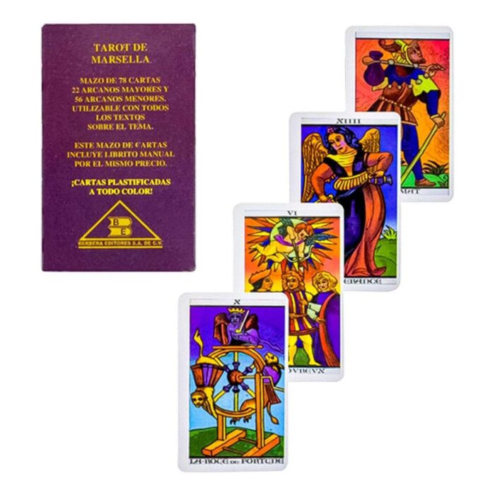 Cartas Tarot Mini Marsella Tarot Manual Español Berbera