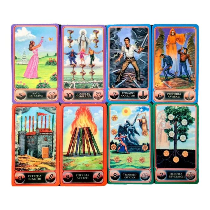 Tarot Santa Muerte Orig Plastificado 80 Cartas+instructivo