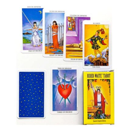 Cartas Tarot Rider Waite Español Con Instructivo + Ebook
