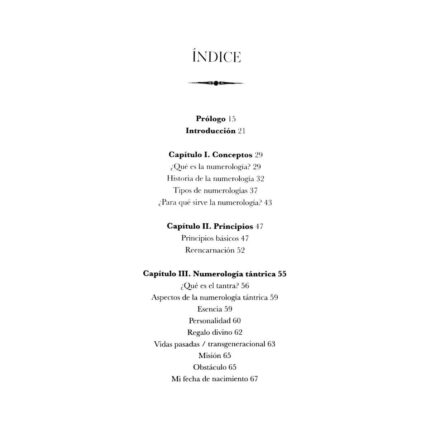 Tu Vida En Números Numerología Tantrica Al Alcance De Todos