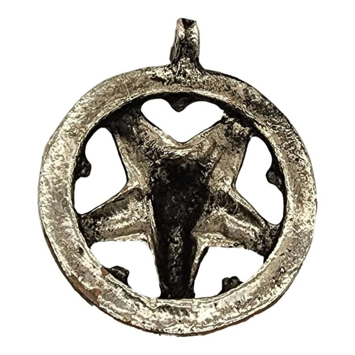 Dije Baphomet Acero Inoxidable Cromado Dominio Exito Poder