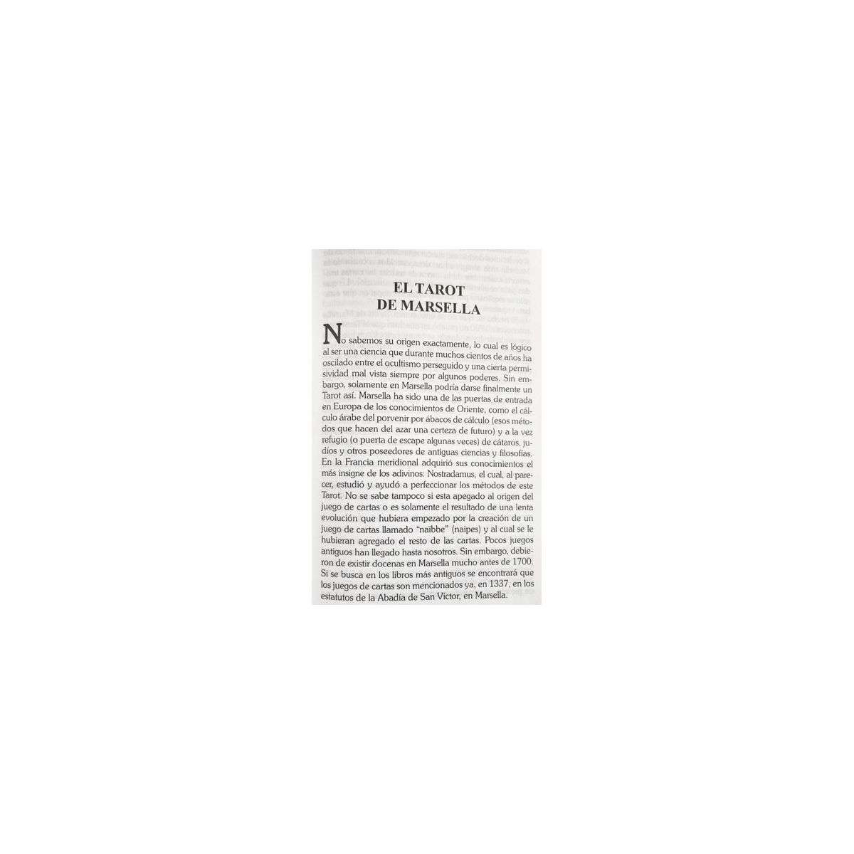 El Gran Libro Del Tarot De Marsella