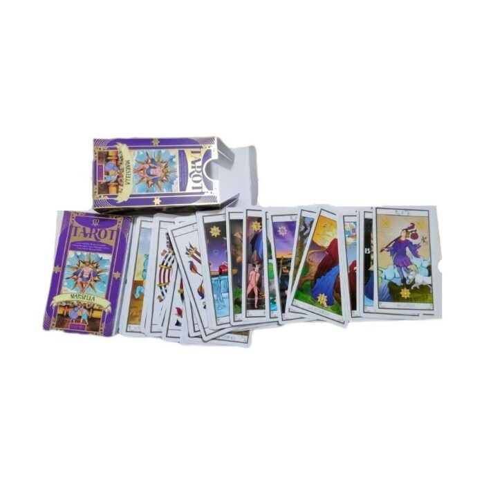 Mazo Cartas Tarot De Marsella Manual Español Original Matiri