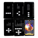 Cartas Tarot Oro Plastificado 78 Cartas + Instructivo Esp