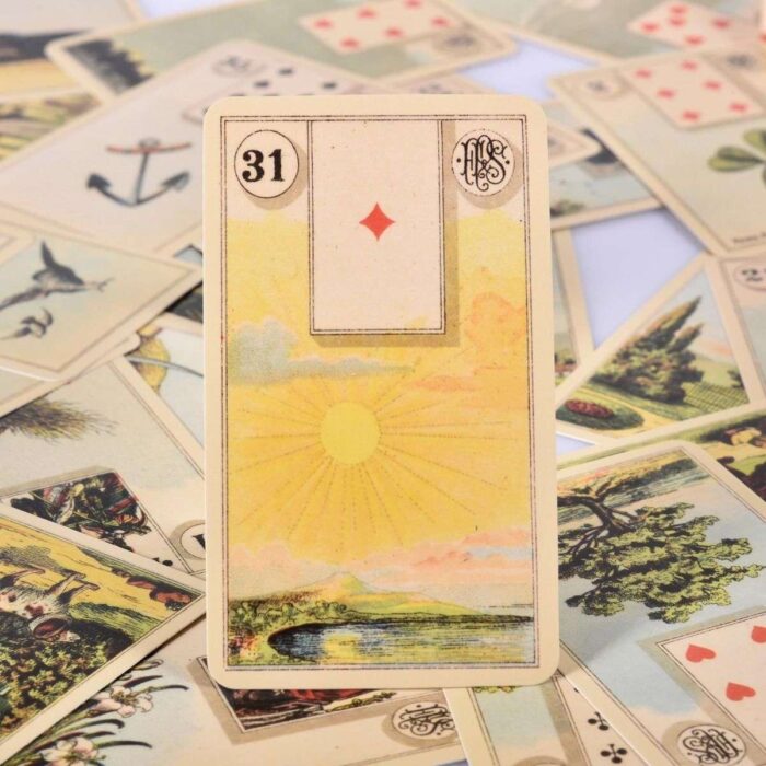 Oraculo Lenormand 36 Cartas + Instructivo Impreso En Español