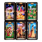 Cartas Tarot Oro Plastificado 78 Cartas + Instructivo Esp
