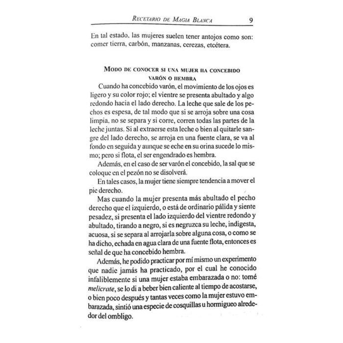 Libro Recetario De Magia Blanca