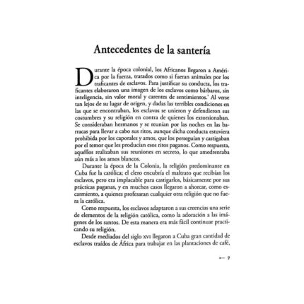 Libro Santería Cubana Santos Y Orishas Recetas Y Oraciones