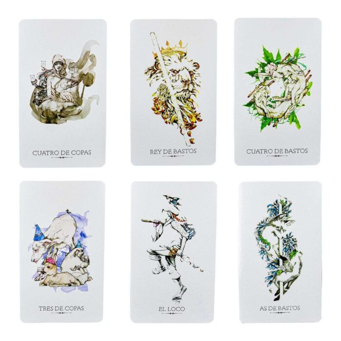 Cartas Tarot Linestrider Español Matiri +guia Artistico