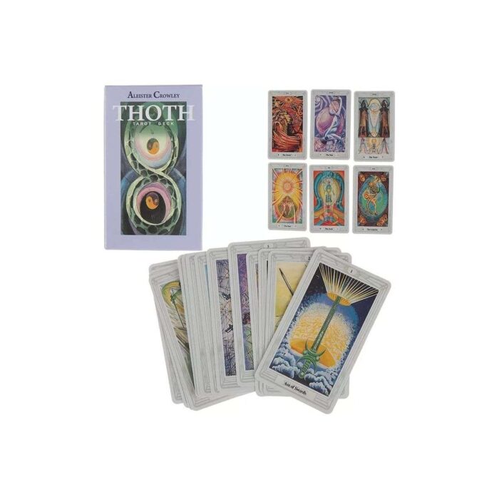Mazo Tarot De Thoth 78 Cartas Plastificadas + Libro Pdf