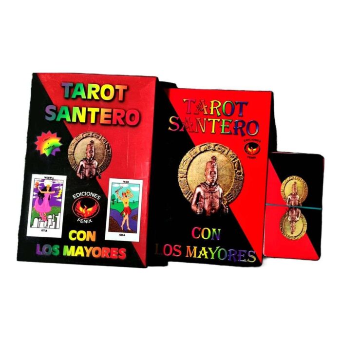Tarot Santero Original Plastificado 24 Cartas+libro Manual