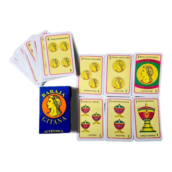 Baraja Gitana + Libro Aprender A Echar Las Cartas Españolas