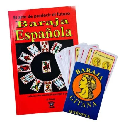 Baraja Gitana + Libro Aprender A Echar Las Cartas Españolas