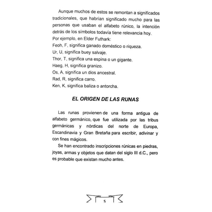 Libro Runas Vikingas Método Sencillo De Adivinación