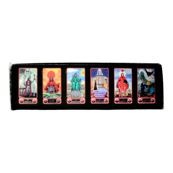 Tarot Santa Muerte Orig Plastificado 80 Cartas+instructivo