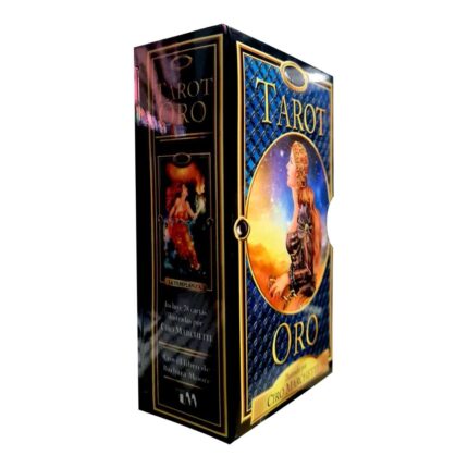 Cartas Tarot Oro Plastificado 78 Cartas + Instructivo Esp
