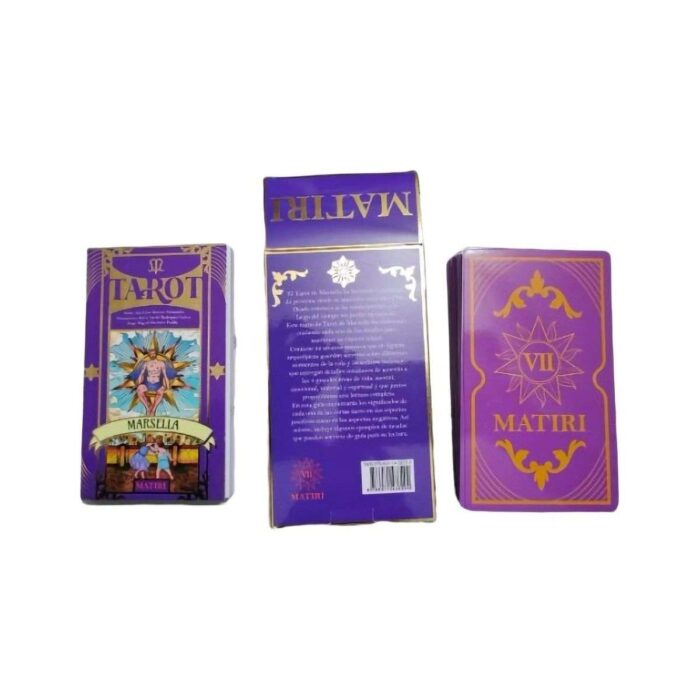 Mazo Cartas Tarot De Marsella Manual Español Original Matiri
