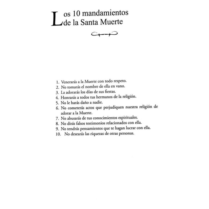 La Biblia De La Santa Muerte