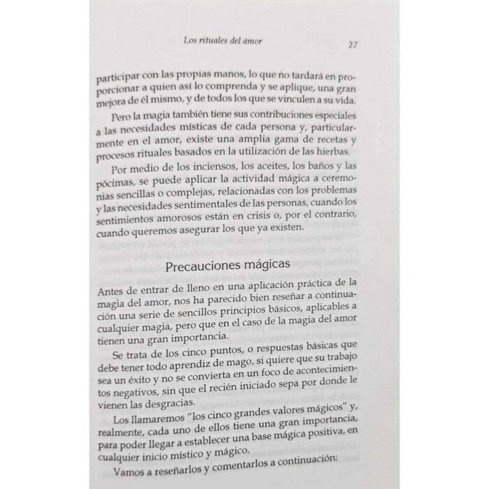 Libro Magia Amorosa Los Rituales Del Amor Mistico Y Sensual